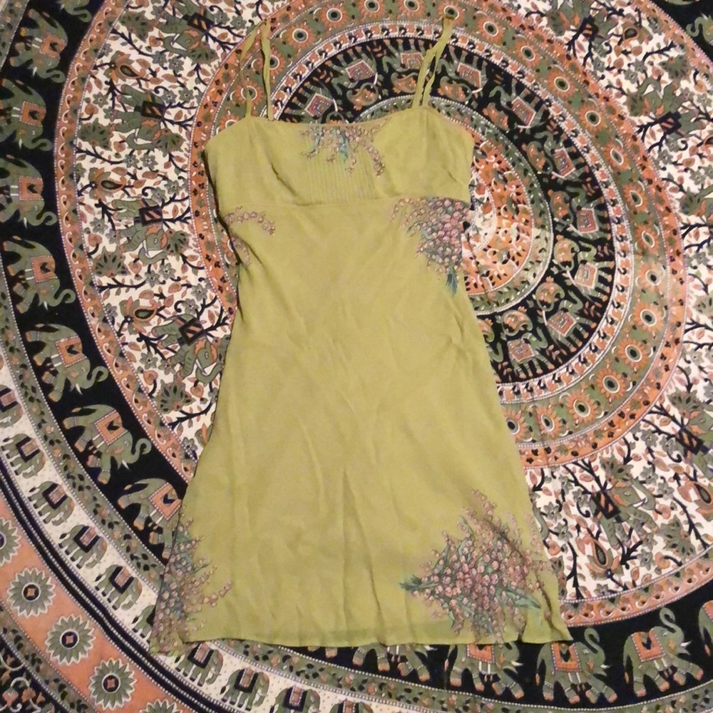 Vintage 90’s green slipdress